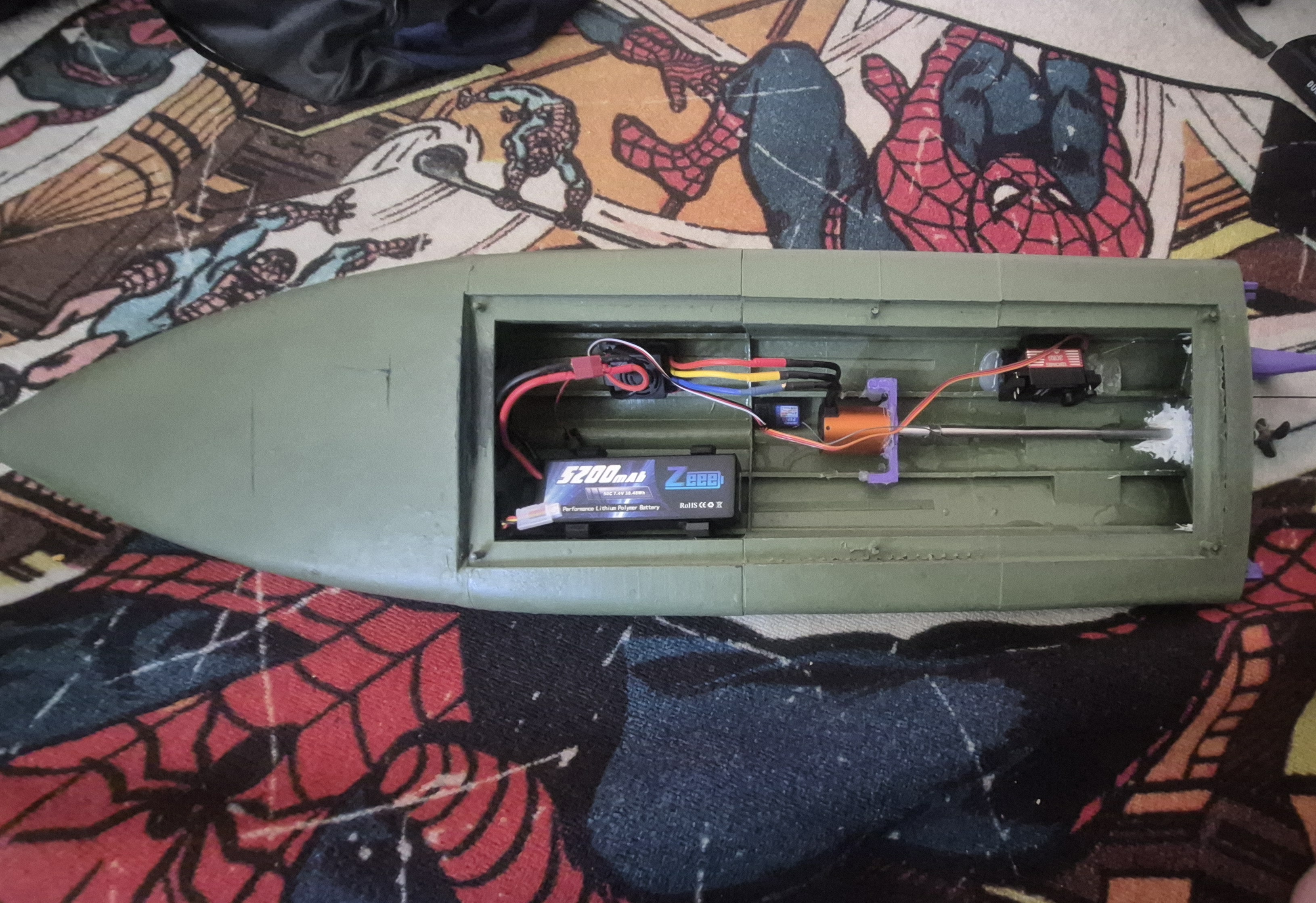 3D Printed RC Boat