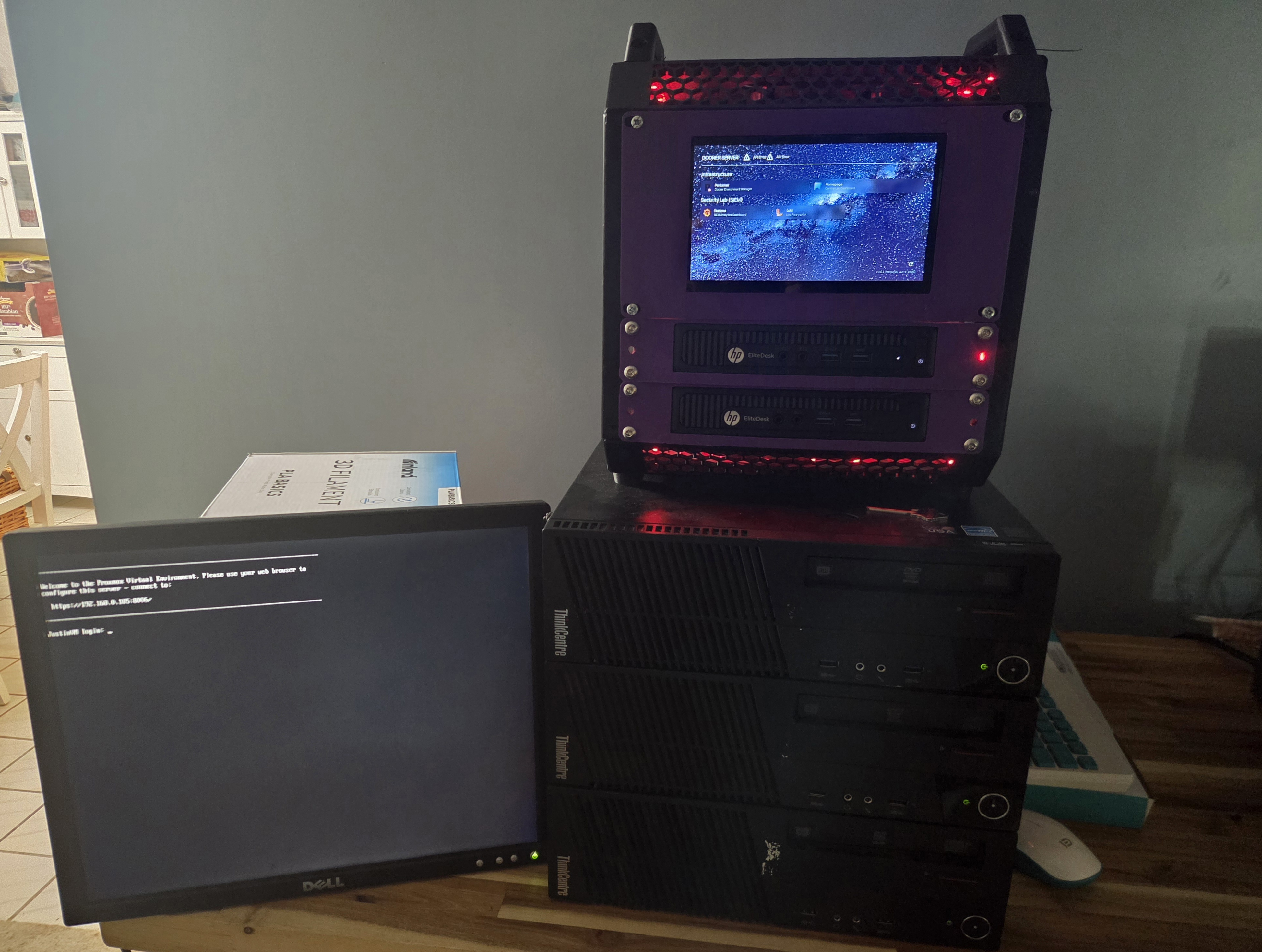Proxmox Server Cluster Setup